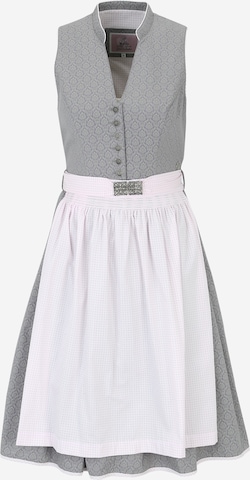 MARJO Dirndl 'Steffi' in Grau: predná strana