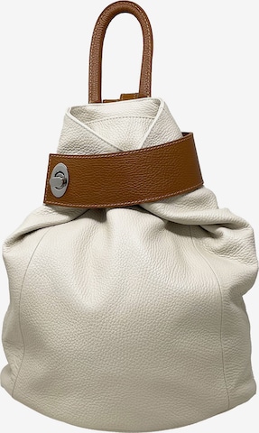 CHICCA BORSE Rugzak in Beige: voorkant