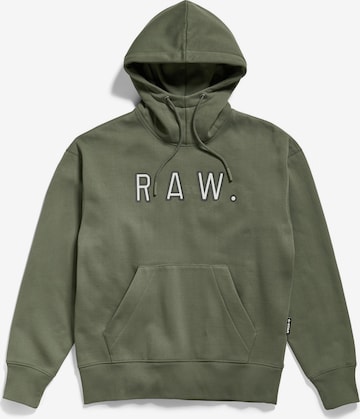 G-Star RAW Sweatshirt in Grün: predná strana