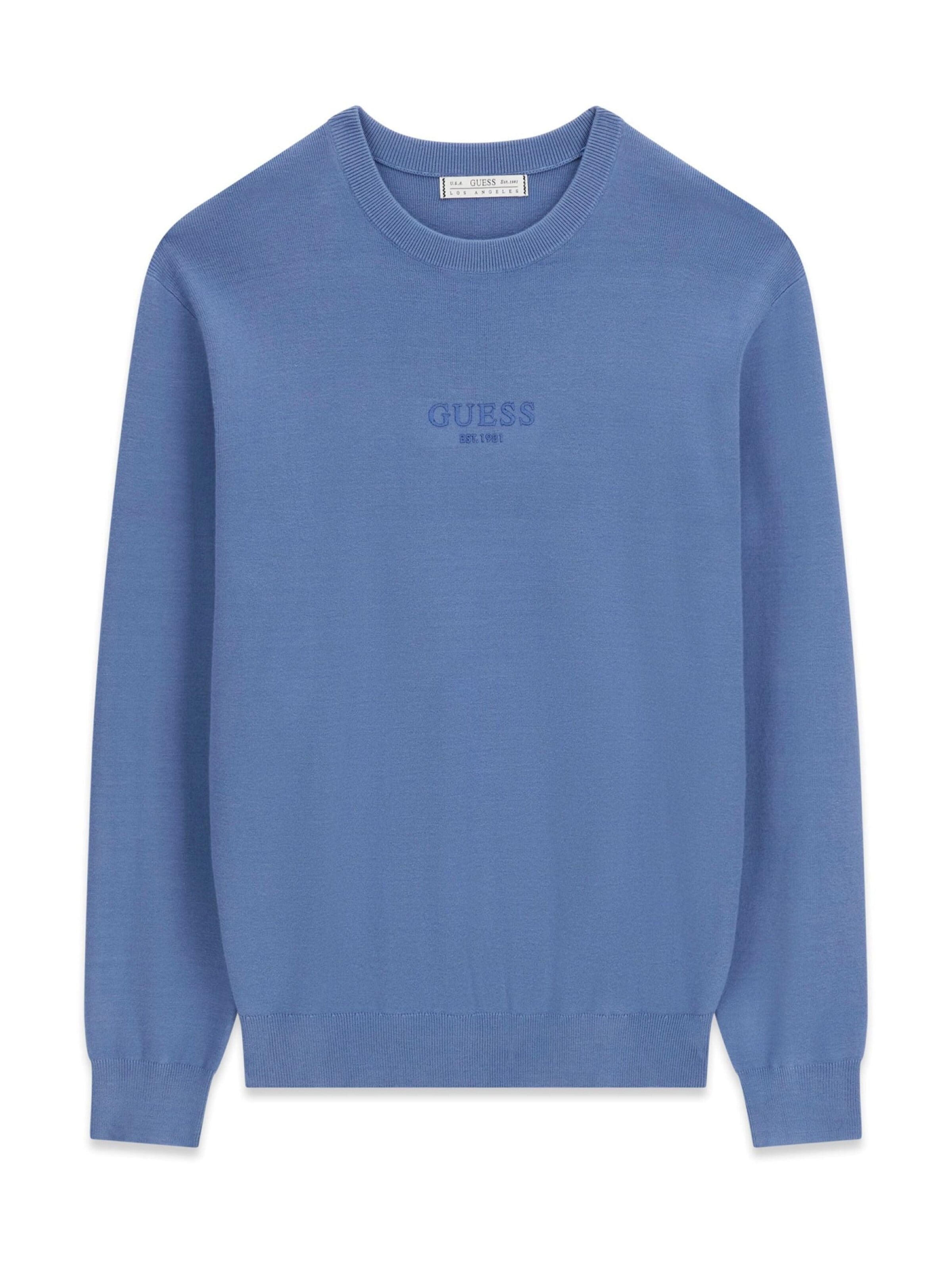 GUESS Trui 'M6YR12Z0917' in Blauw: voorkant