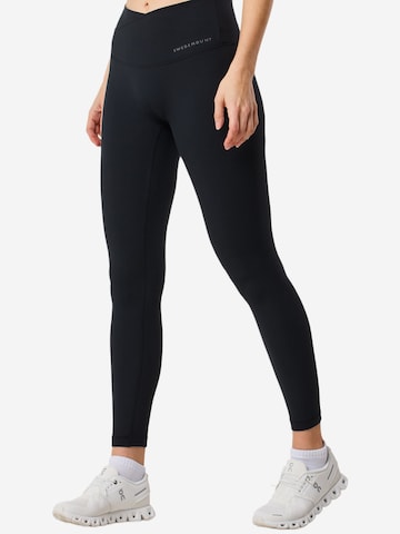 Skinny Pantalon de sport 'Core' SWEDEMOUNT en noir