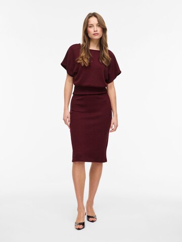 Robe 'VIRaffi' VILA en rouge : devant