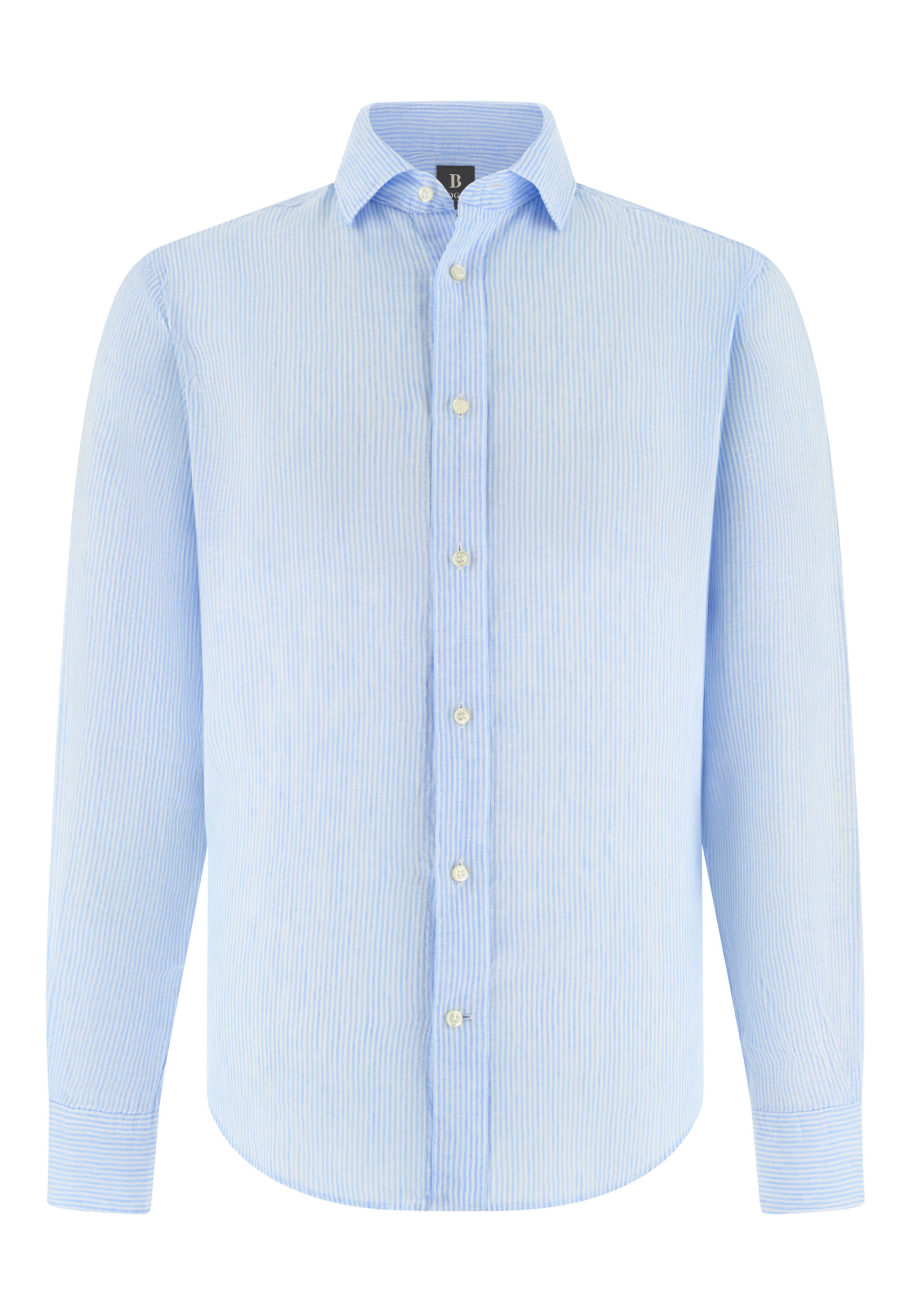 Boggi Milano Button Up Shirt in Light blue / White, Item view