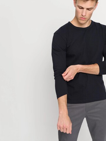 SANVT Shirt 'The Longsleeve T-Shirt' in Blue