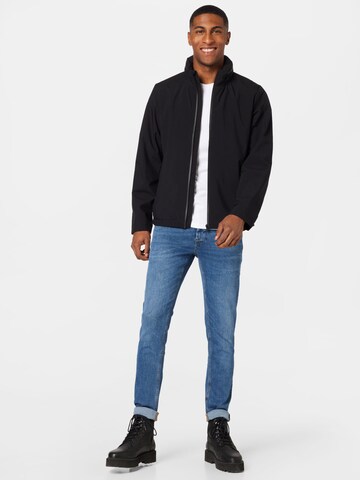 UNITED COLORS OF BENETTON Between-season jacket in Black