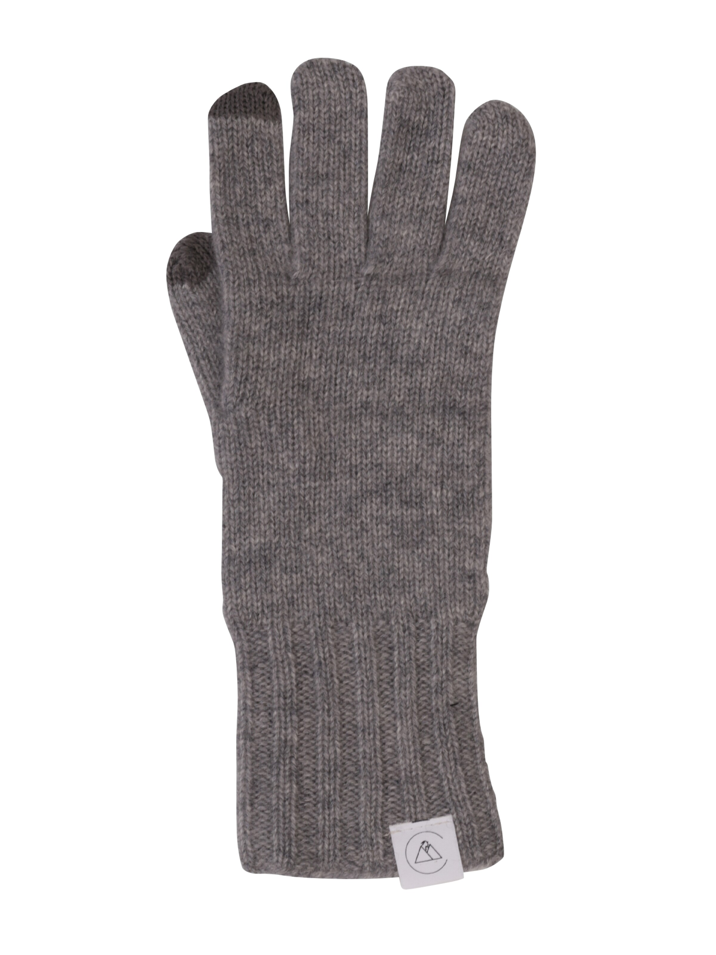 CASH-MERE.CH Vingerhandschoenen in Grijs