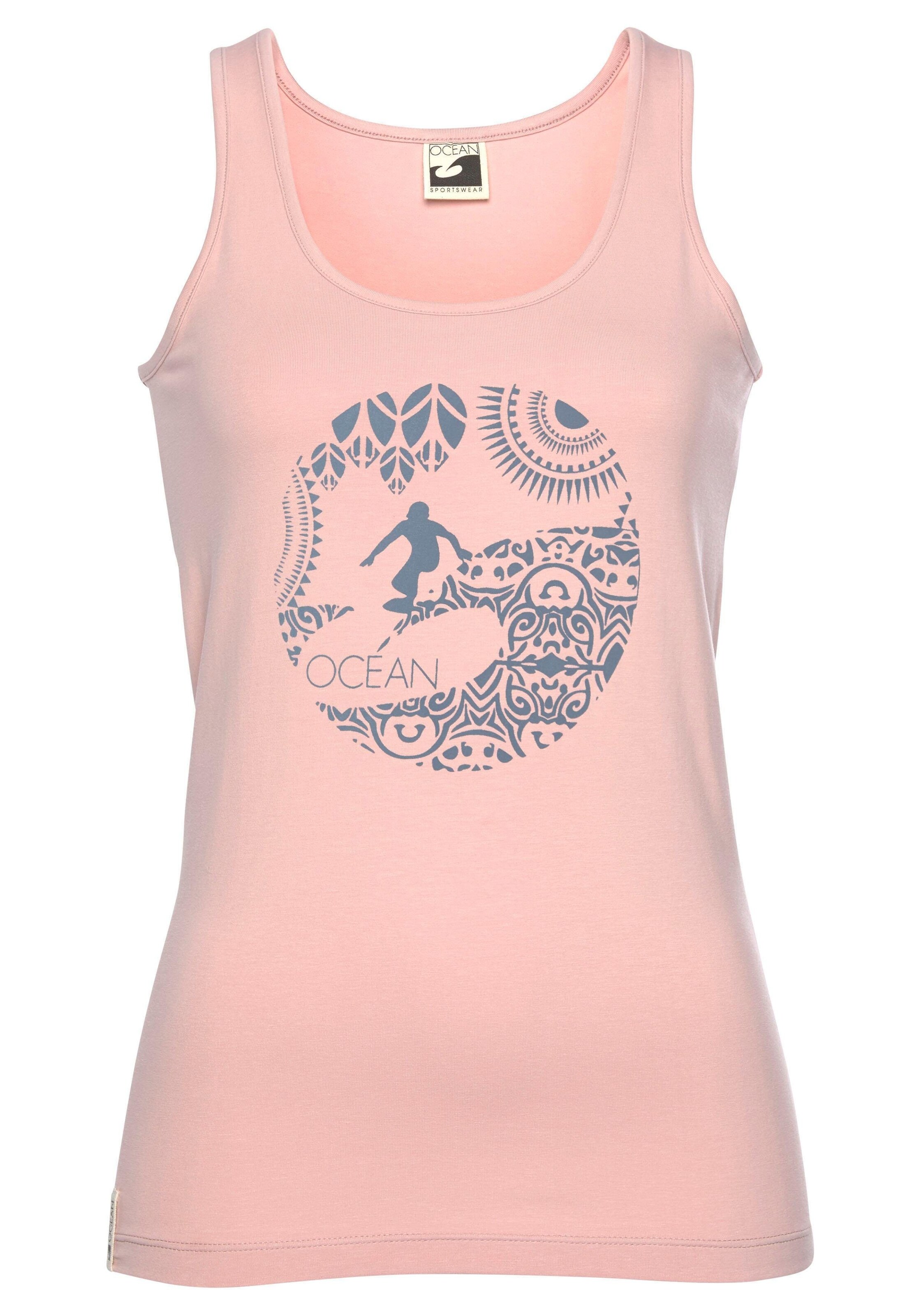 OCEAN SPORTSWEAR Sports Top in Grey