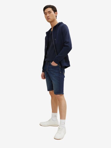 TOM TAILOR Regular Shorts 'Josh' in Blau