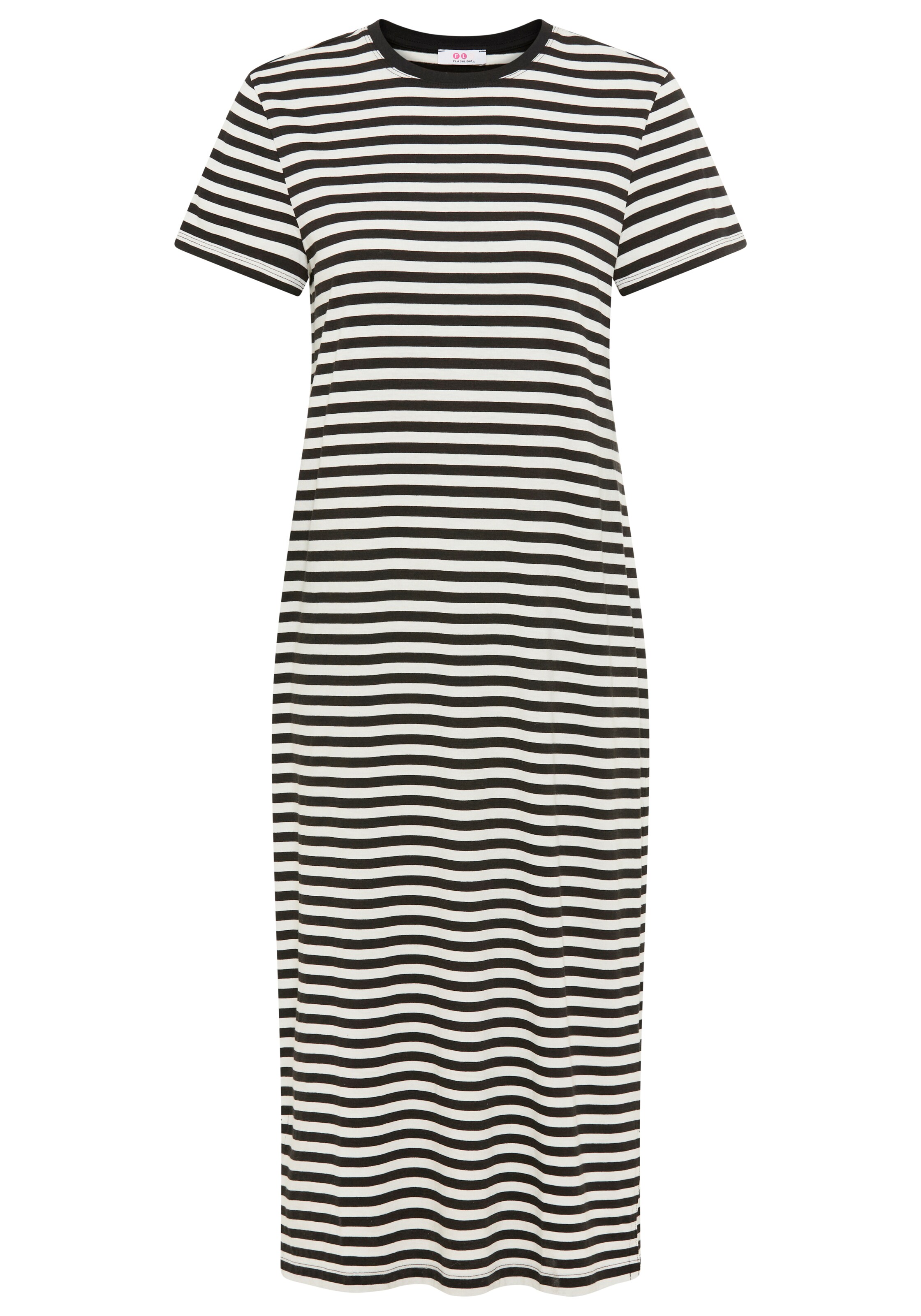 FLASHLIGHTS Kleid in Schwarz: Vorderseite