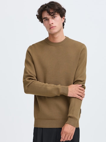 Pull-over 'CFTheo' Casual Friday en marron : devant