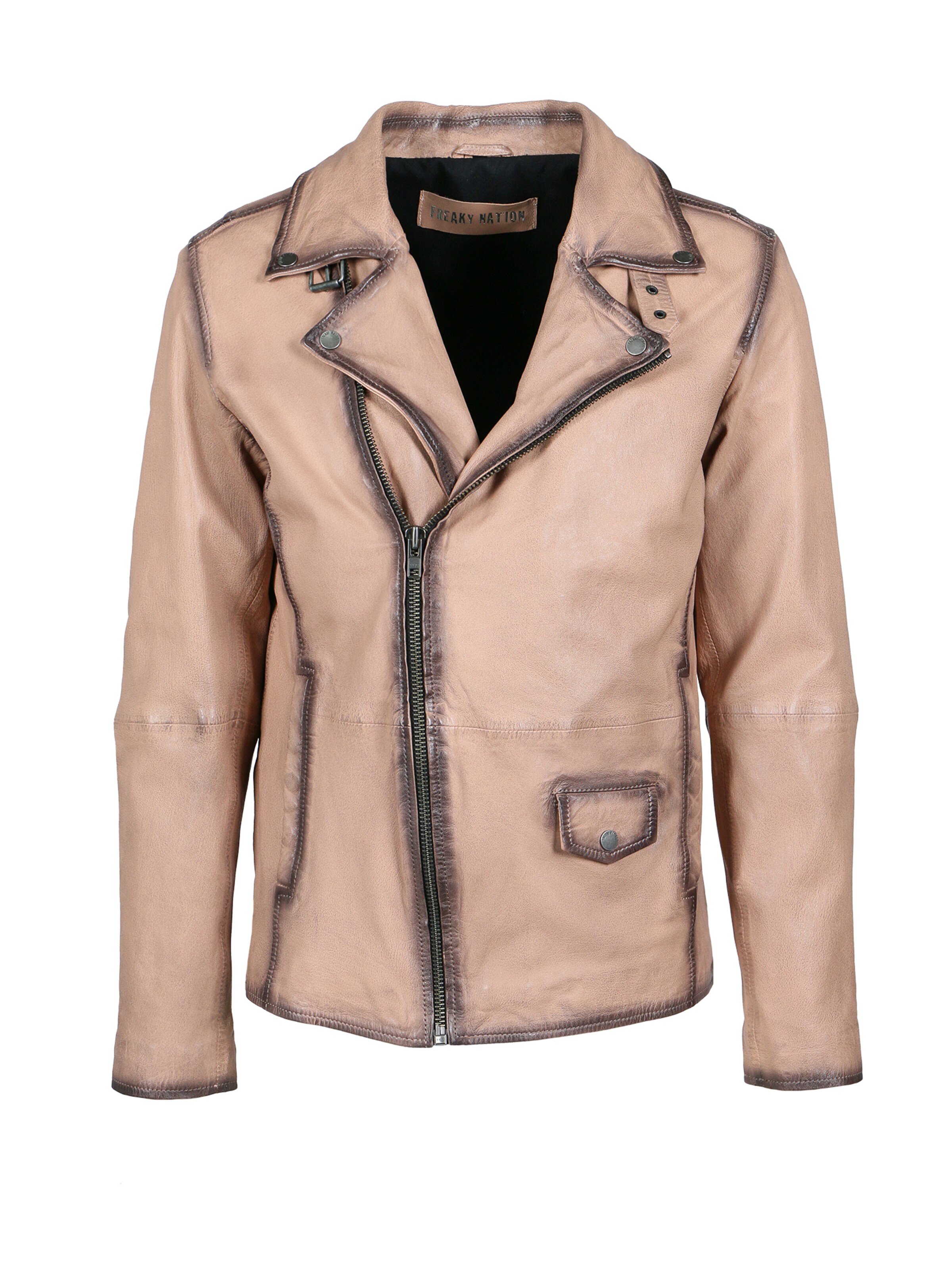 Geacă de primăvară-toamnă 'Ready Go' de la FREAKY NATION pe bej: față