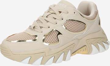 GUESS - Zapatillas deportivas bajas 'Norina' en beige: frente