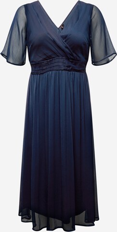 Vero Moda Curve Kleid 'MIA' in Blau: predná strana