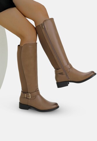 Bottes Elara en marron