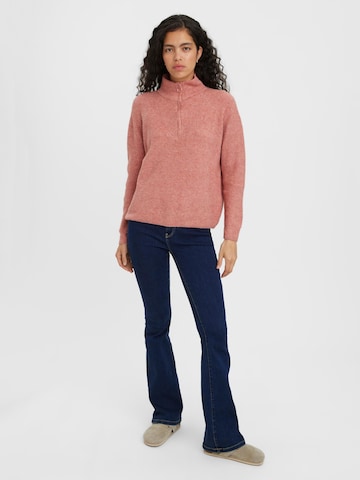 VERO MODA Pullover 'Plaza' in Pink