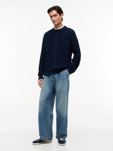 Tommy Jeans Svetr – modrá