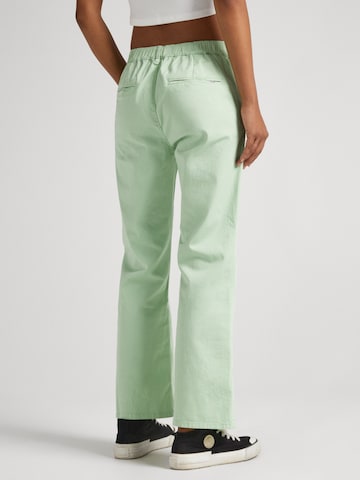 Pepe Jeans Flared Pants 'LULA' in Green