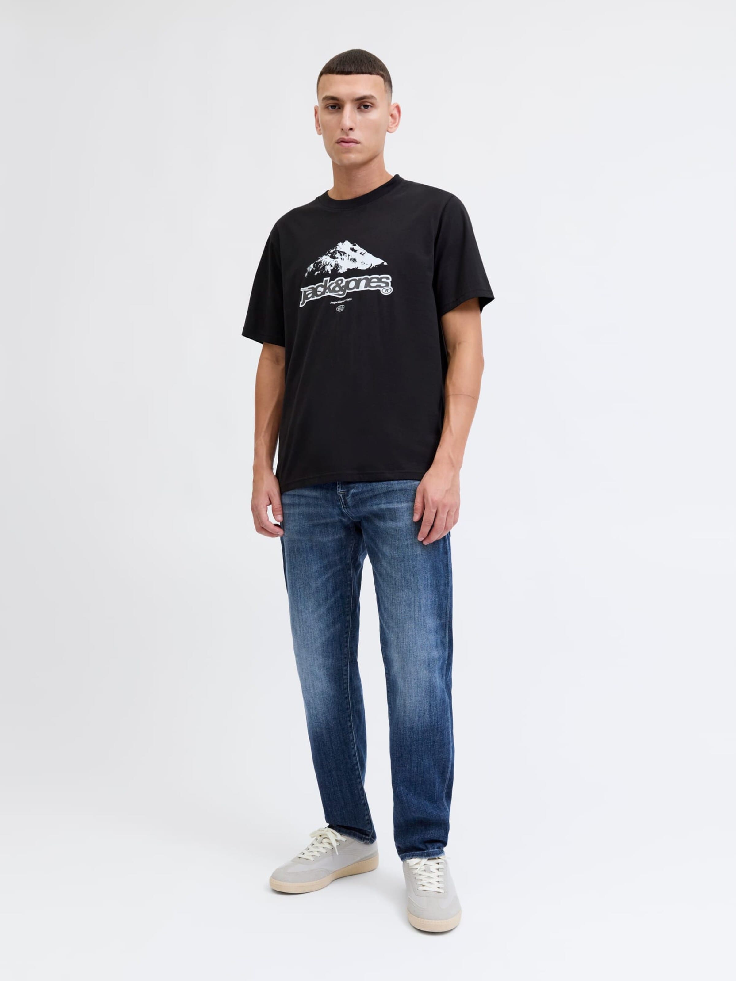 JACK & JONES Baggy Jeans 'Mike' in Blue