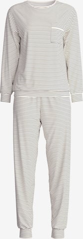 CALIDA Pajama 'Sweet Dreams' in Beige: front