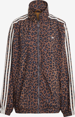 ADIDAS ORIGINALS Φθινοπωρινό και ανοιξιάτικο μπουφάν 'Firebird' σε καφέ: μπροστά