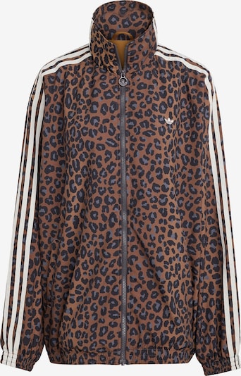 Demisezoninė striukė 'Firebird' iš ADIDAS ORIGINALS, spalva – šviesiai mėlyna / karamelės / juoda / balta, Prekių apžvalga