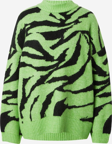 Monki Sweater in Green: front