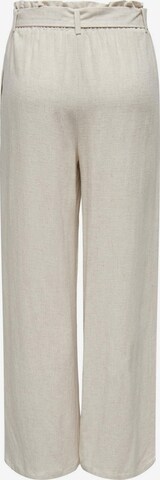 ONLY Wide leg Byxa 'SIESTA' i beige