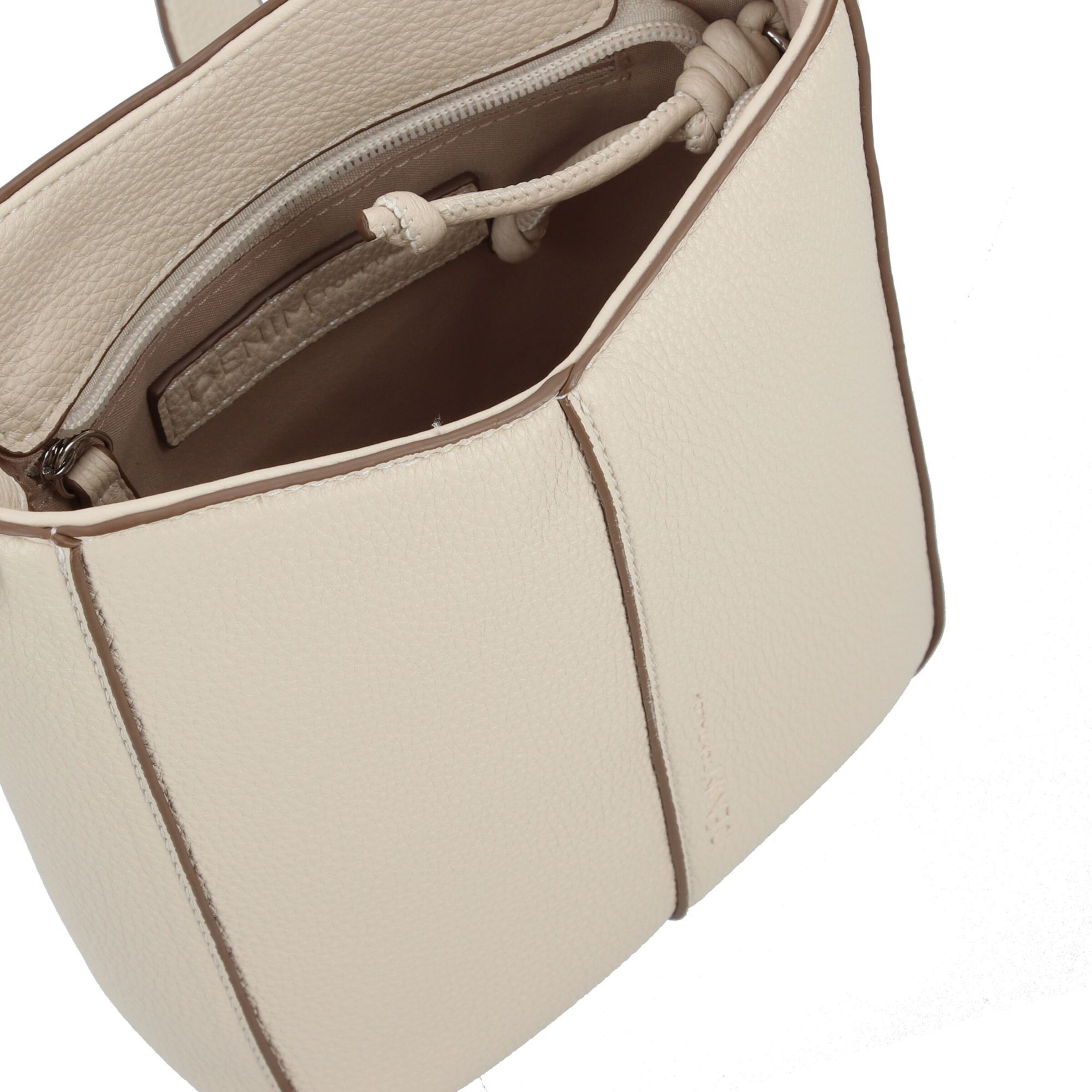 TOM TAILOR DENIM Umhängetasche 'Neda' in Beige