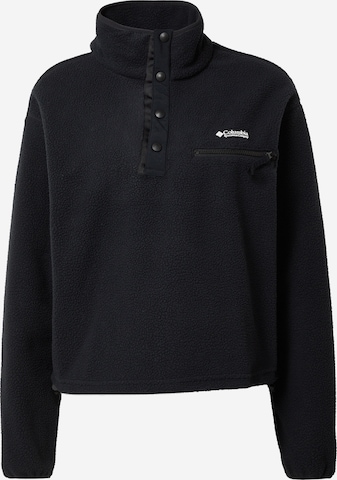 COLUMBIA Athletic Sweater 'Helvetia' in Black: front