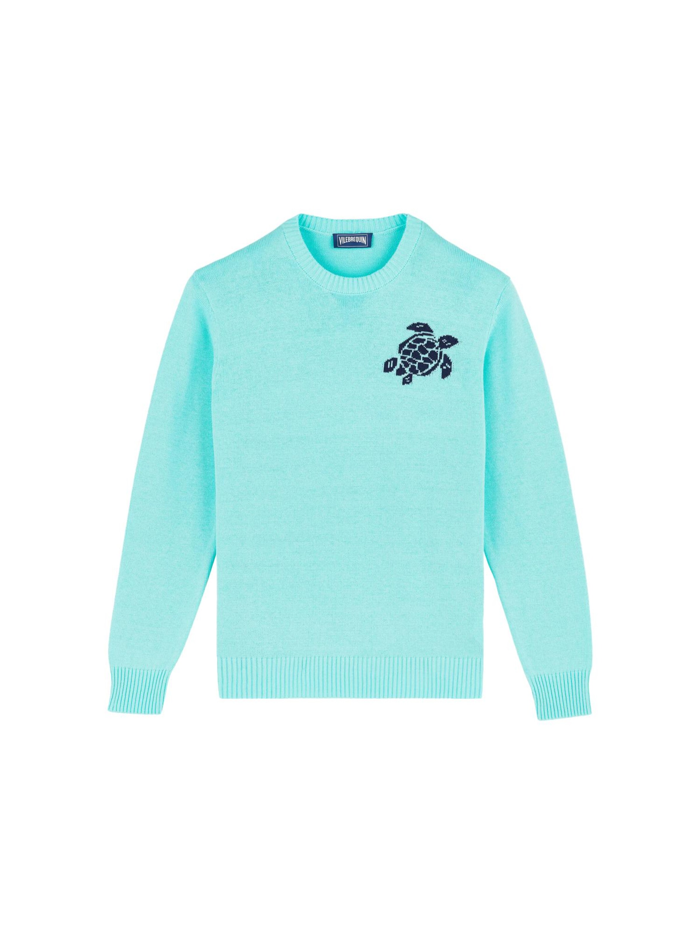 Vilebrequin Trui in Blauw: voorkant
