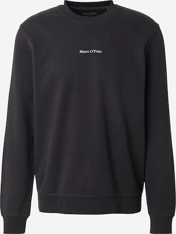 Marc O'Polo - Sweatshirt em preto: frente