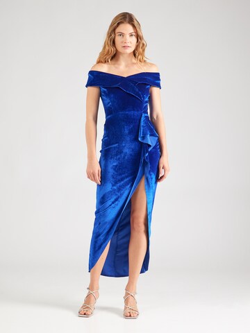 WAL G. Evening Dress 'HAILY' in Blue: front