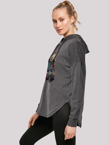 F4NT4STIC Sweatshirt 'Blumen Auto' in Grey