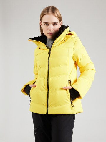 CMP Athletic Jacket in Yellow: front