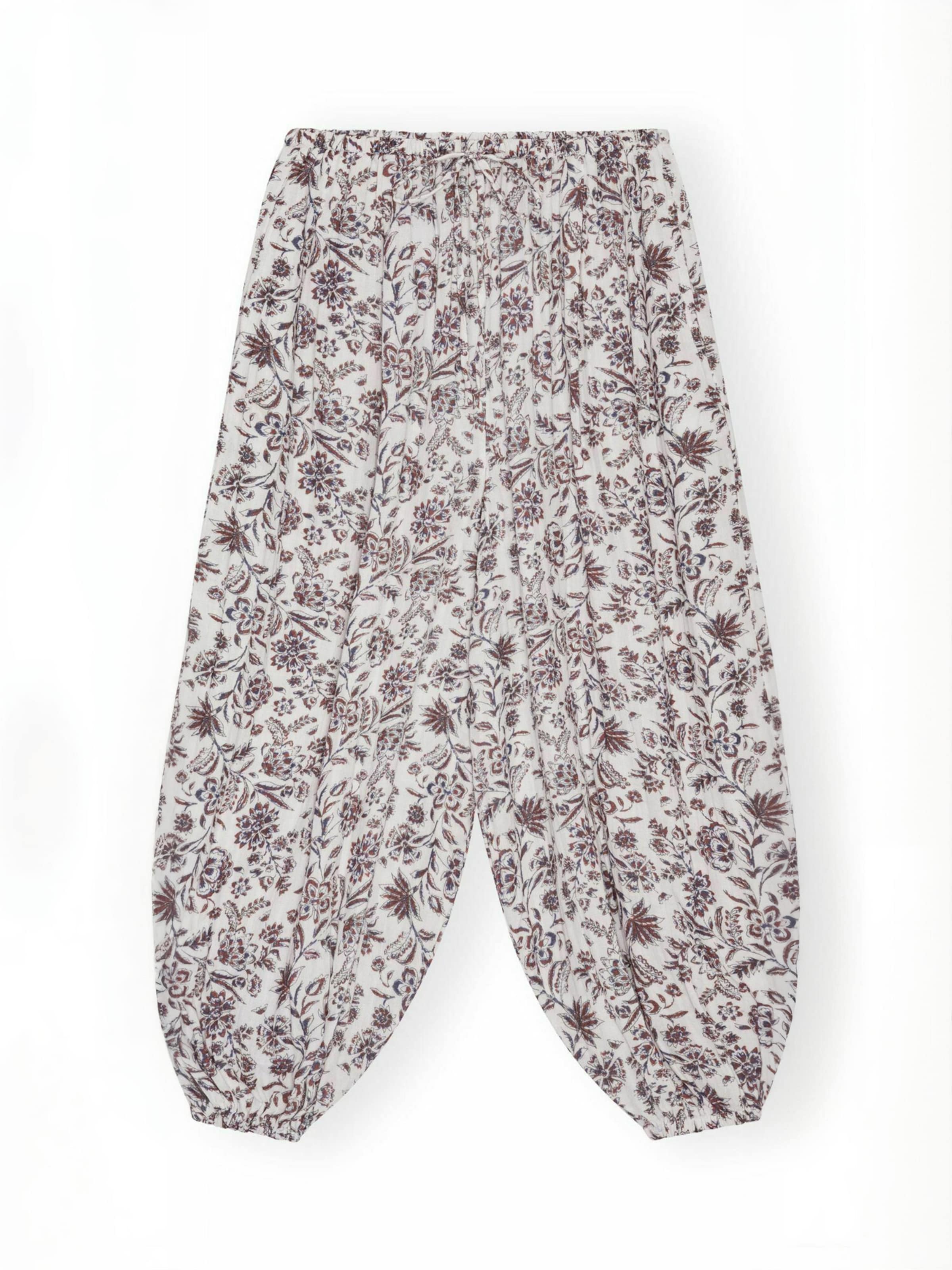 Regular Pantalon moshi moshi mind en blanc : devant