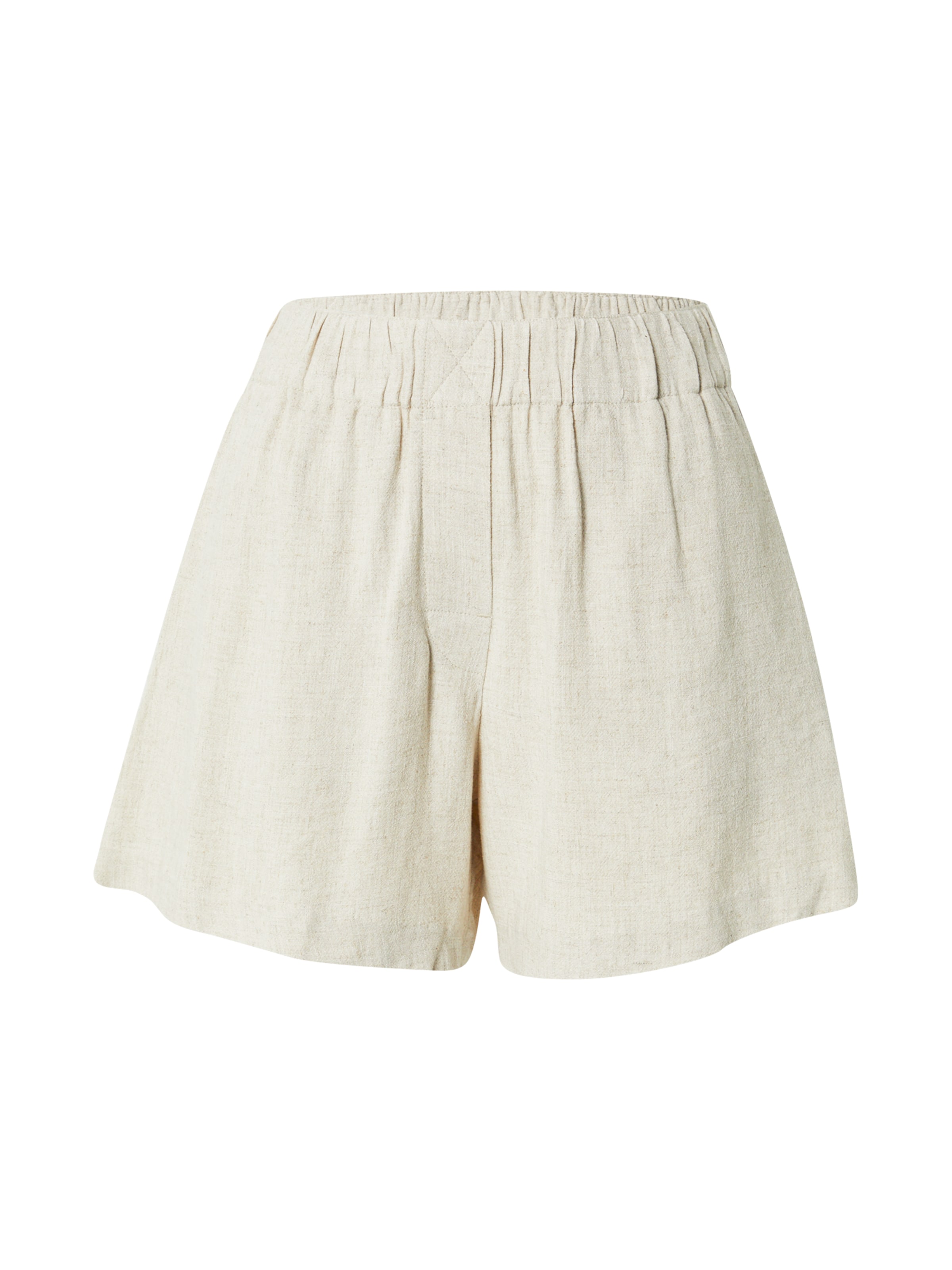 WEEKDAY Loose fit Trousers 'Ava' in White: front