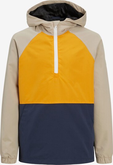Jack & Jones Junior Prechodná bunda 'Luke' - béžová / námornícka modrá / oranžová / biela, Produkt