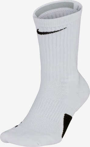 Chaussettes de sport NIKE en blanc