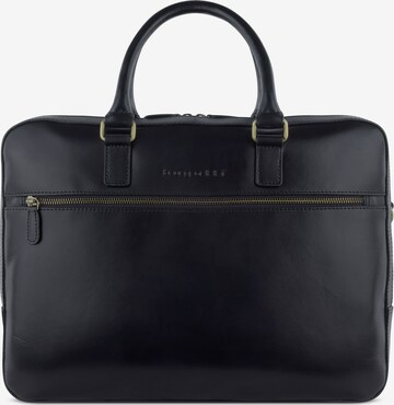 bugatti Document Bag 'Remo' in Black: front