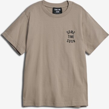 SOMETIME SOON Shirt in Brown: front