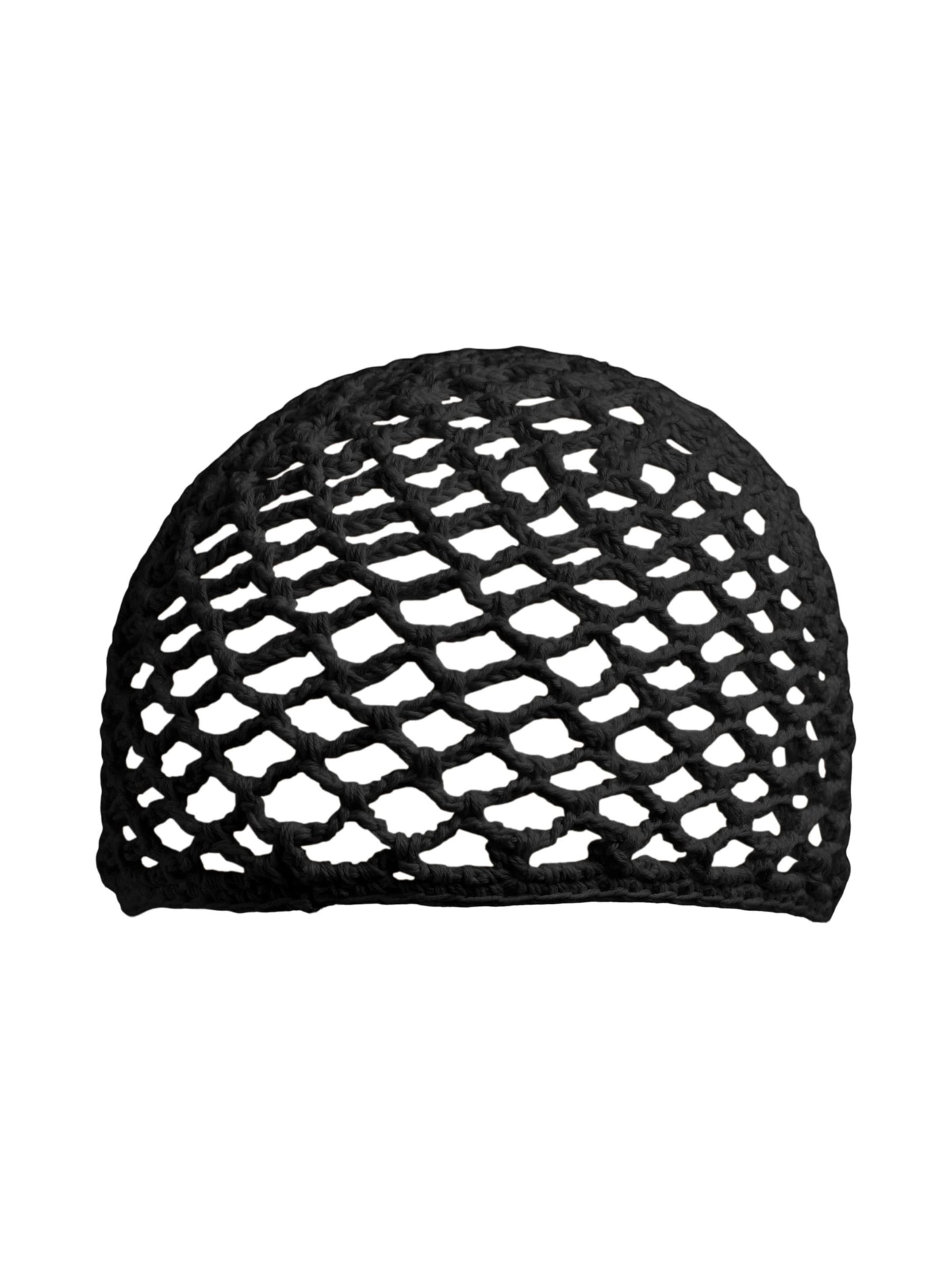 PIECES - Gorra 'PCAnnie' en negro: frente