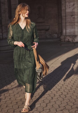 Street One Studio Dress in Green: front
