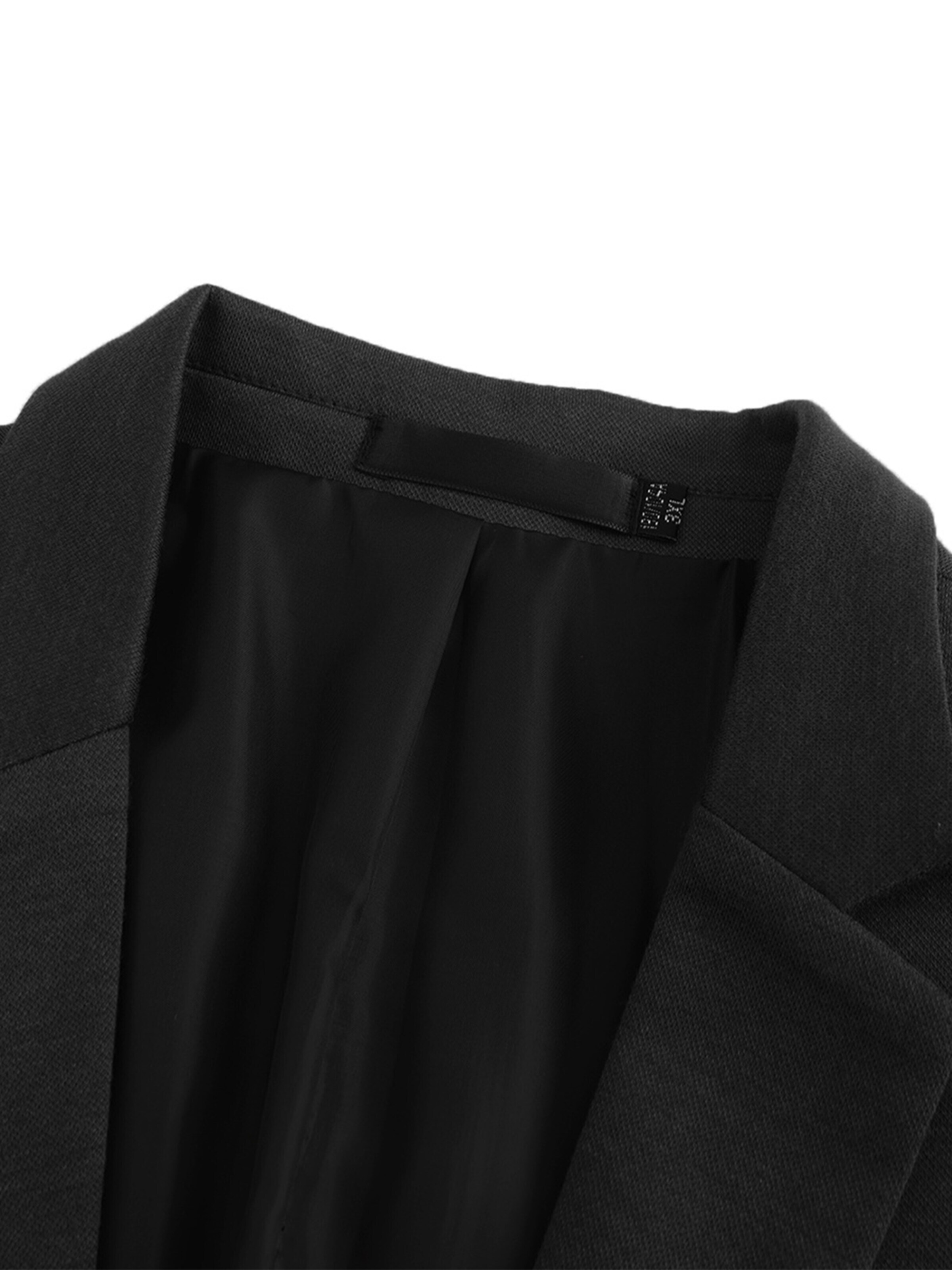 YOUTHUP Slim Fit Sakko 'Form'‌‌‌‌‌‌ in Schwarz