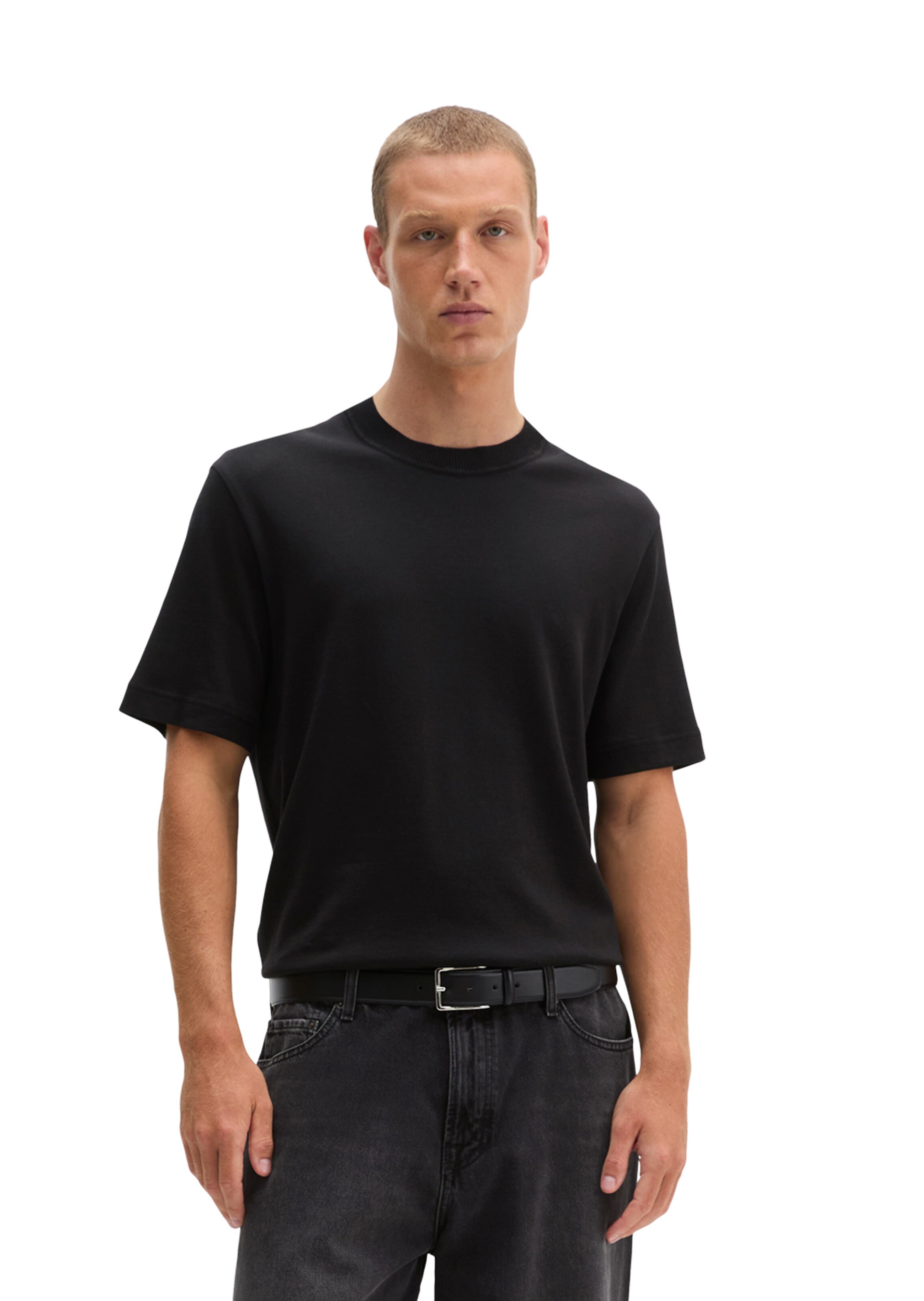 Marc O'Polo Shirt in Black: front