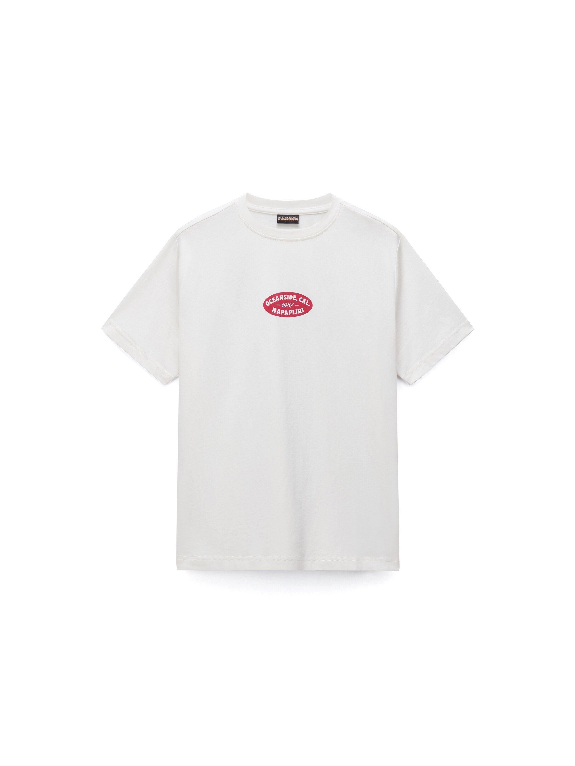 NAPAPIJRI Tričko - Biela: predná strana