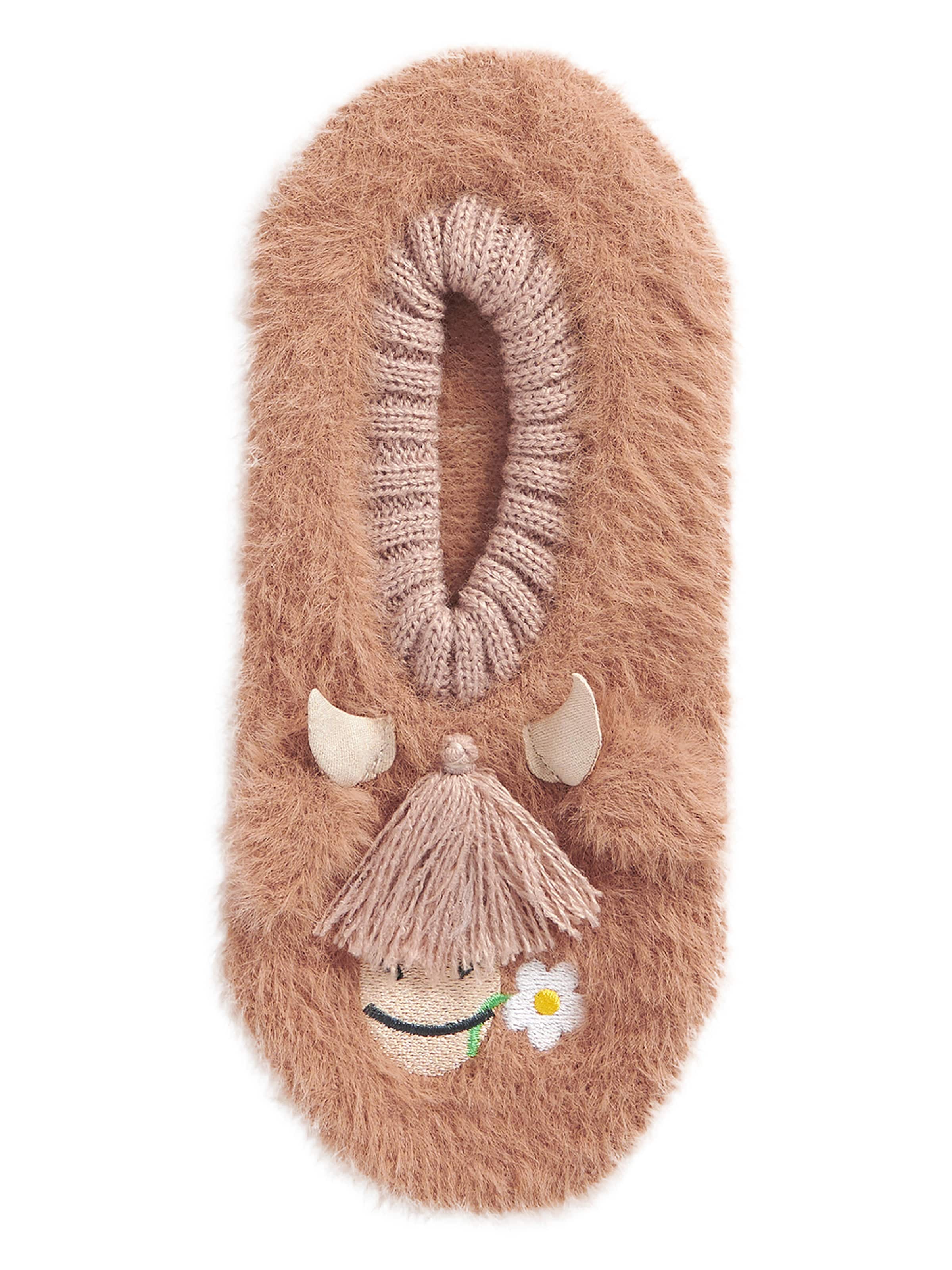 Next - Meias em castanho: frente