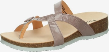 THINK! T-Bar Sandals in Pink: front