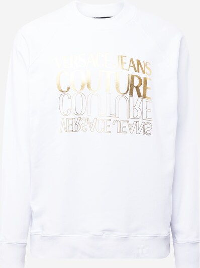 Versace Jeans Couture Sweatshirt in gold / weiß, Produktansicht