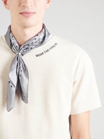 INDICODE JEANS T-Shirt 'Milon' in Beige