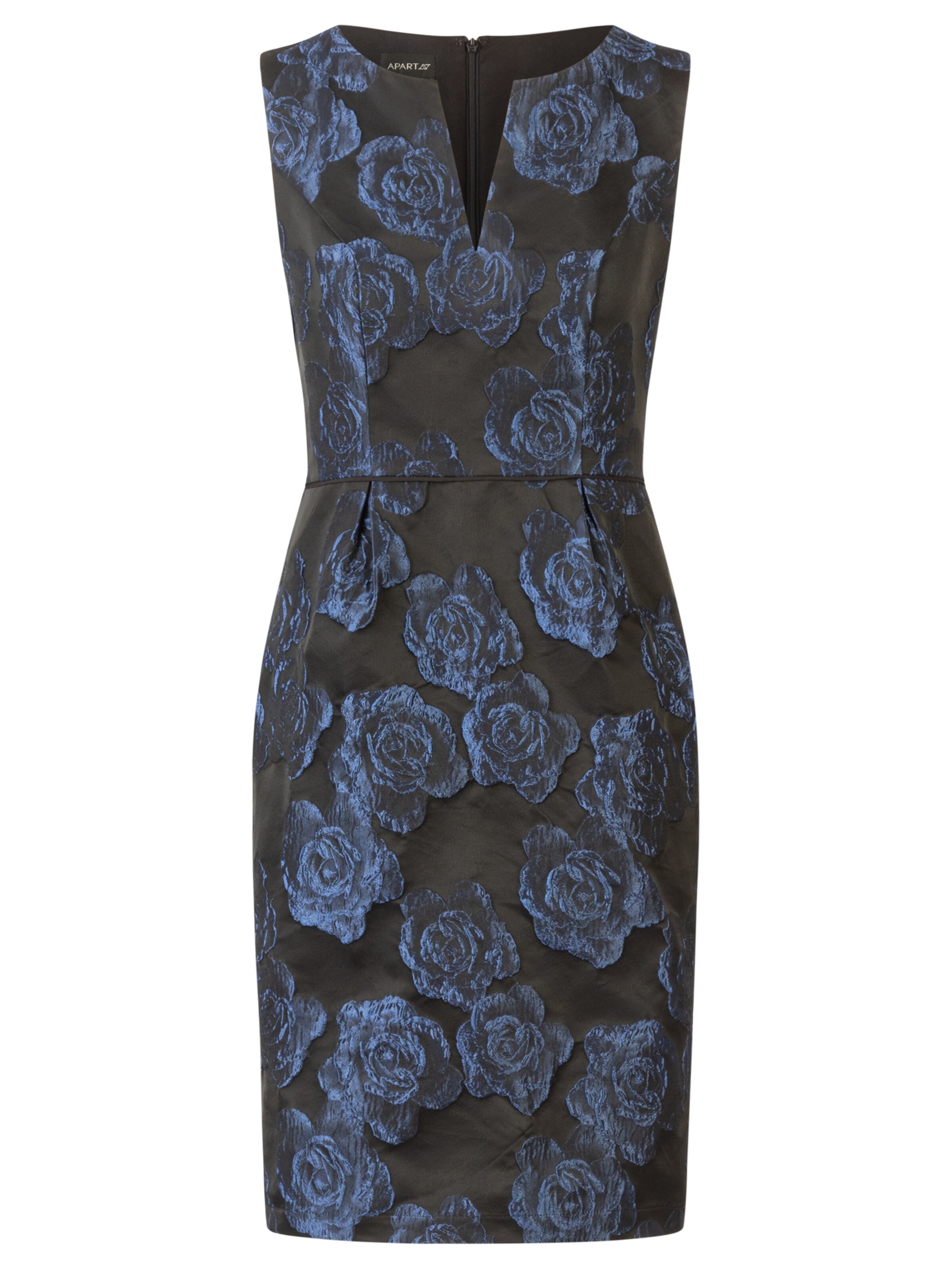 APART Sheath Dress in Black: front